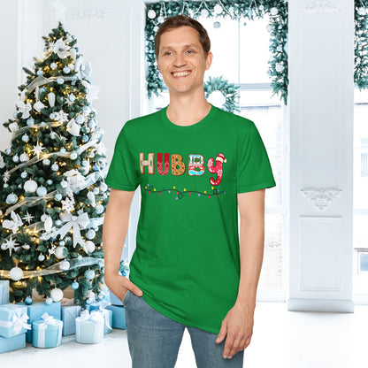 Christmas Hubby Adult T-shirt