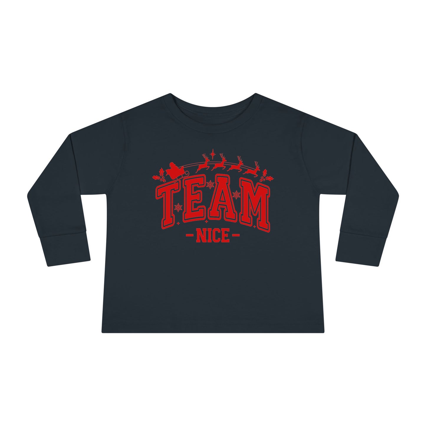 Team Nice Toddler Long Sleeve Tee