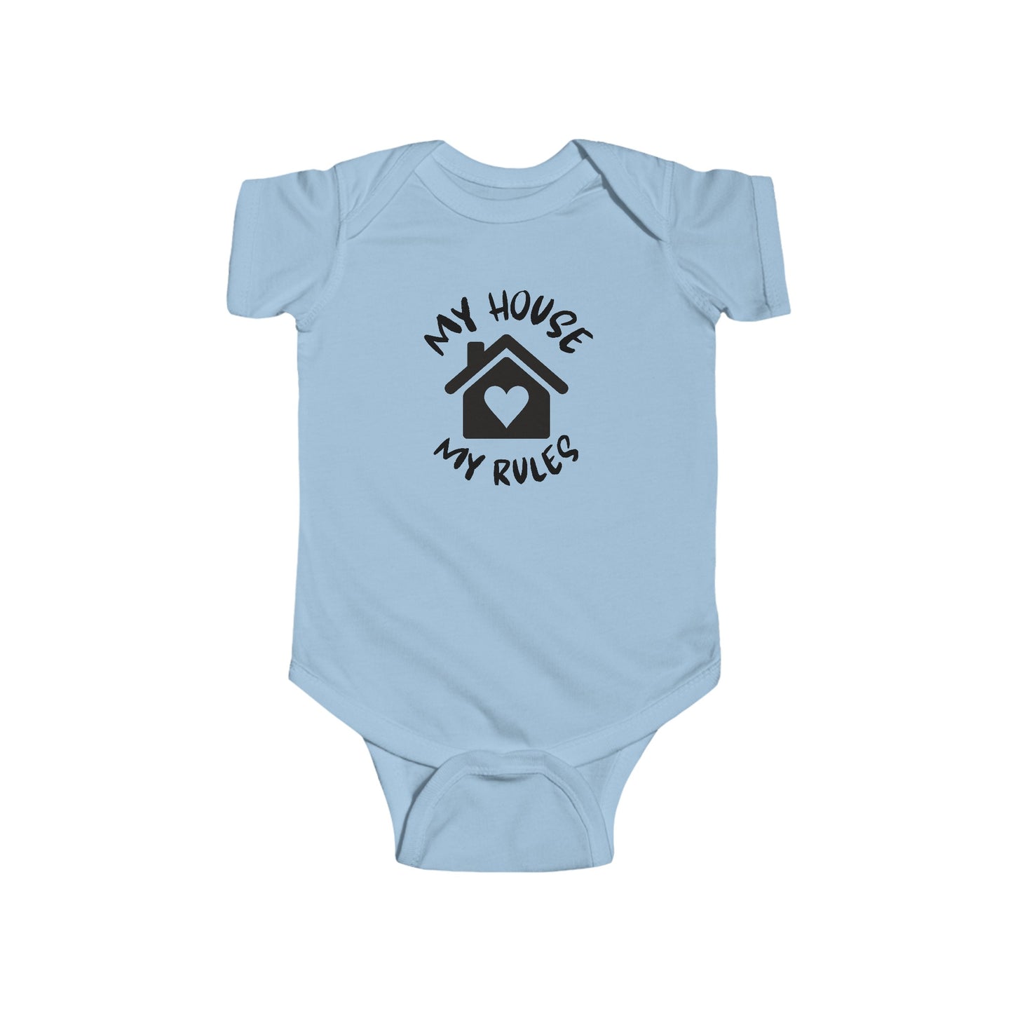 My House My Rules Infant Fine Jersey Bodysuit