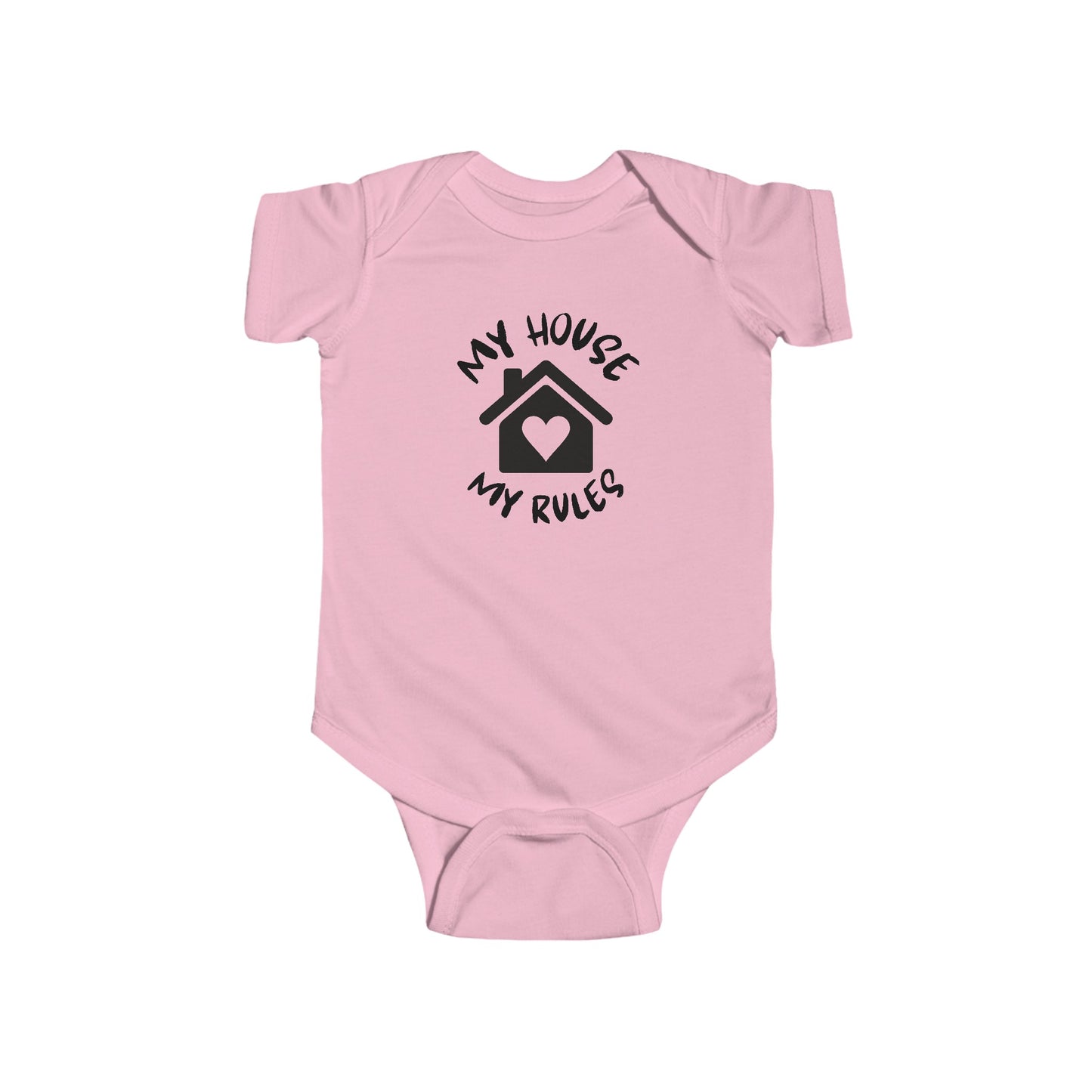 My House My Rules Infant Fine Jersey Bodysuit