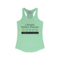 Chronic Kidney Disease 1 Star Would Not Recommend Women's Ideal Racerback Tank