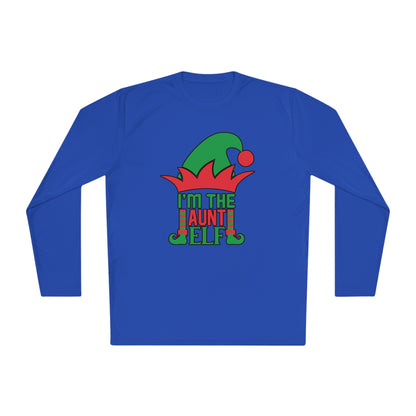 I'm The Aunt Elf Adult Long Sleeve Tee