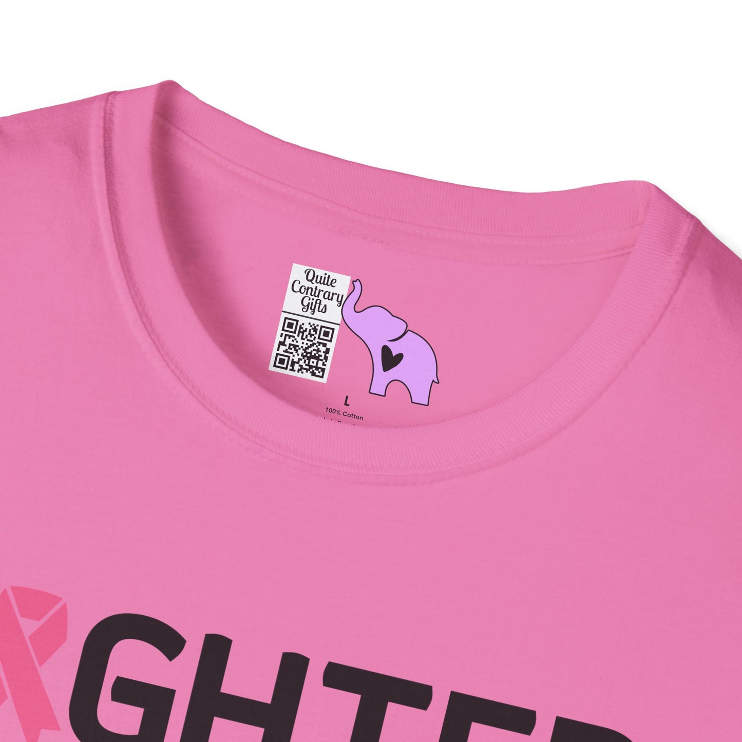 Fighter Love Hope Faith Cured Strong Support Wear Pink Adult T-shirt