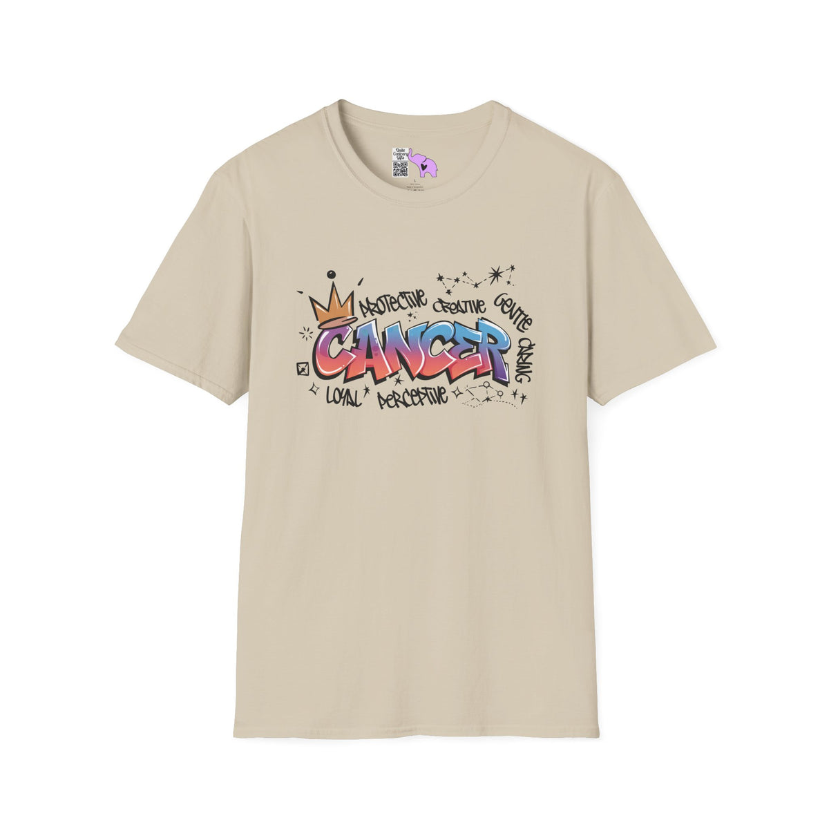 Cancer Street Art Adult T-shirt