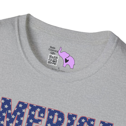 America Land of the Free 1776 Adult T-shirt