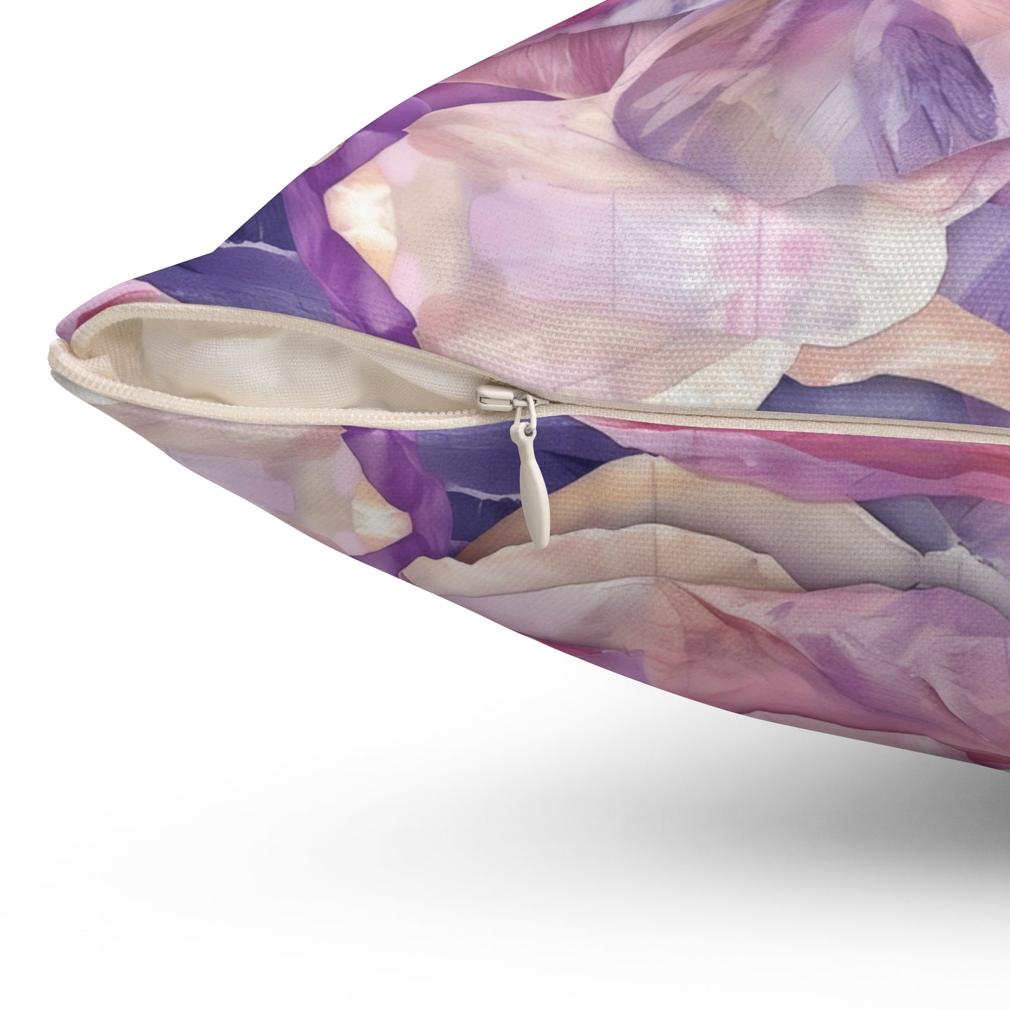 Ethereal Bloomscape Throw Pillow