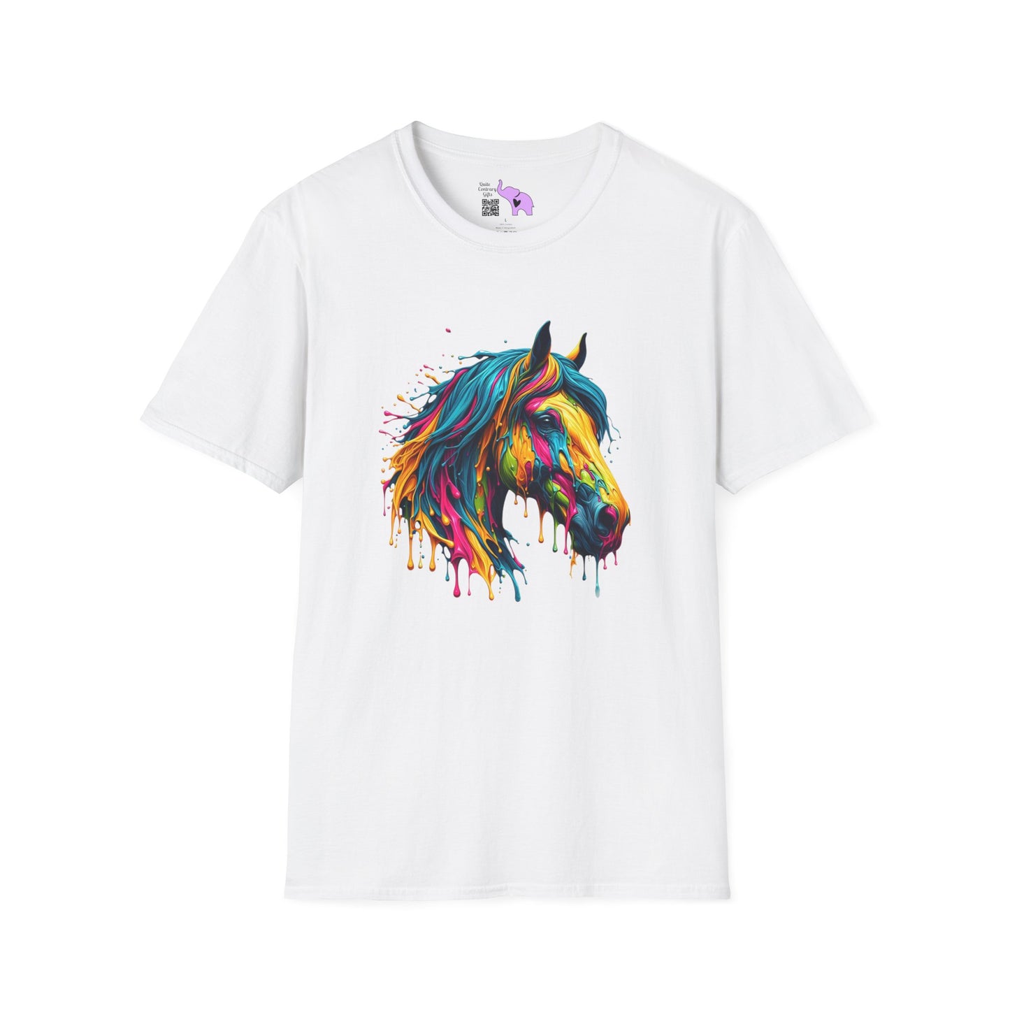Colorful Horse Adult T-shirt