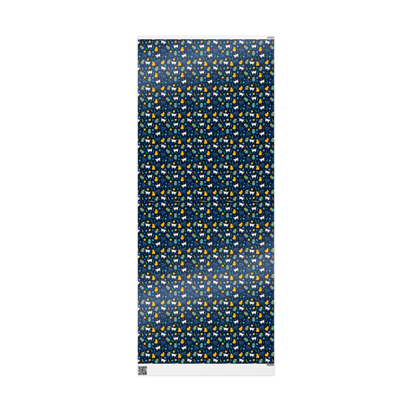 Bright Traditions Hanukkah Wrapping Paper