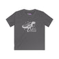 Rawr Means I Love You In Dinosaur Kids Softstyle Tee
