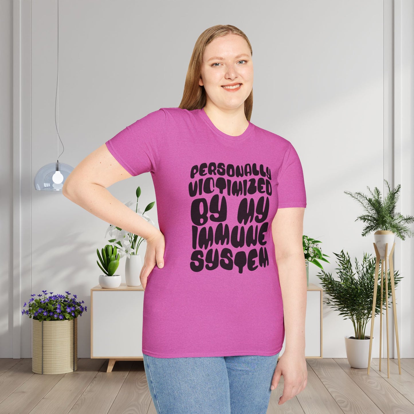 Personally Victimized By My Immune System Adult T-shirt