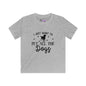 I Just Want To Pet All The Dogs Kids Softstyle Tee