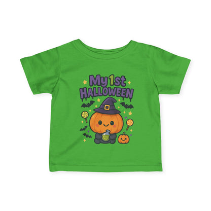 My 1st Halloween (Cute Pumpkin) Infant Soft T-Shirt