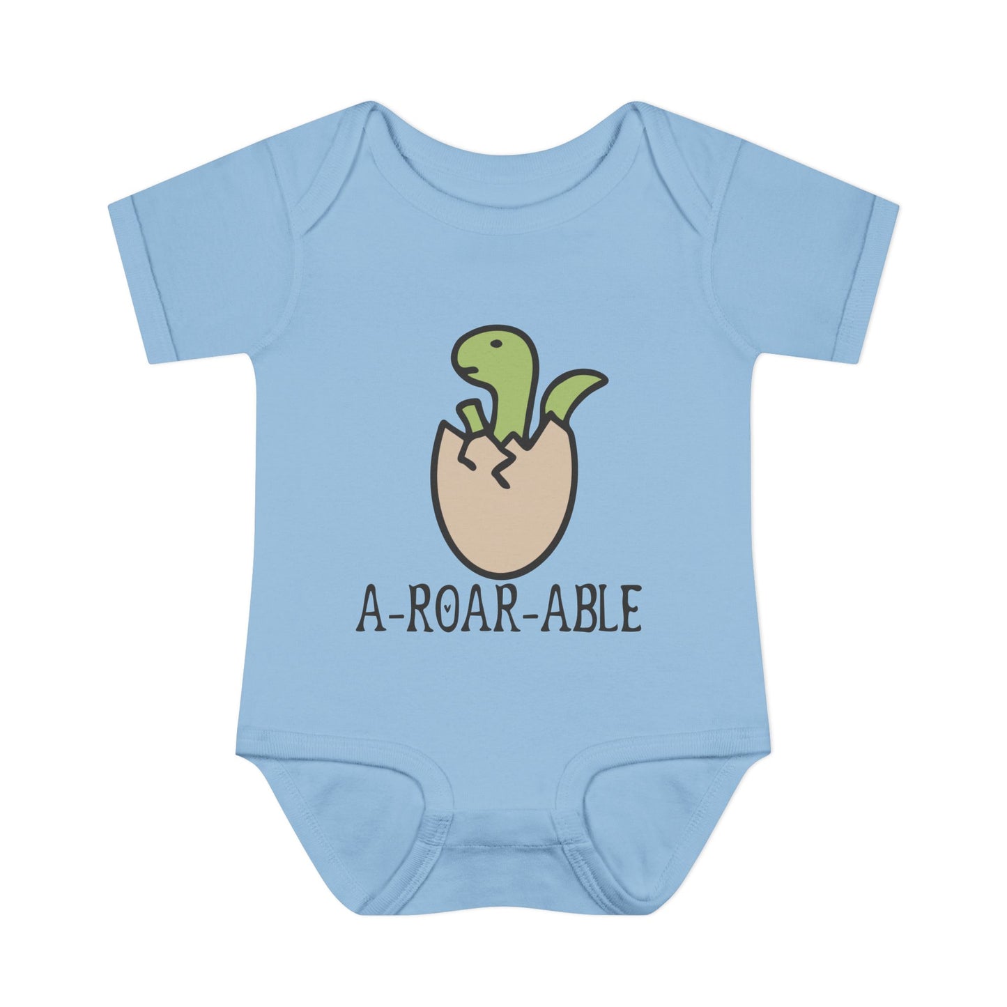 A-Roar-Able Baby Rib Bodysuit