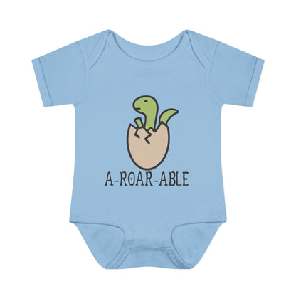 A-Roar-Able Baby Rib Bodysuit