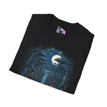Creepy Cemetery 11 Adult T-shirt