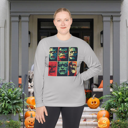 Halloween Monster 2 Adult Long Sleeve Tee