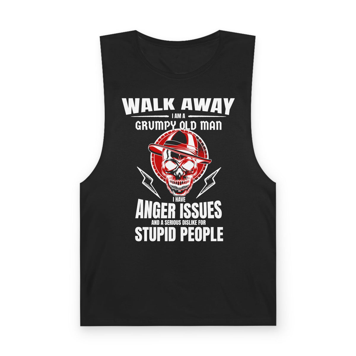 Walk Away I Am A Grumpy Old Man... Tank Top
