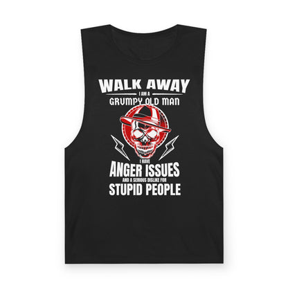 Walk Away I Am A Grumpy Old Man... Tank Top
