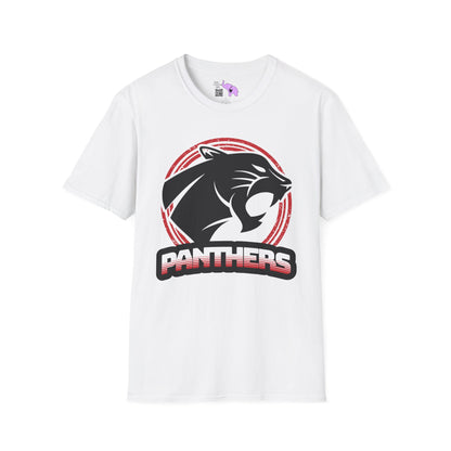 Panthers Circle Adult T-shirt