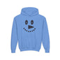 Snowman Face Youth Heavy Blend Hooded Sweatshirt