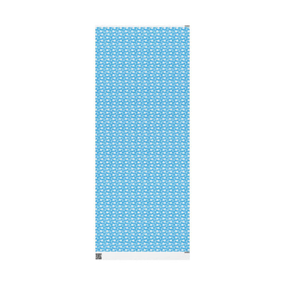 Blue Sky Baby Delivery Wrapping Paper