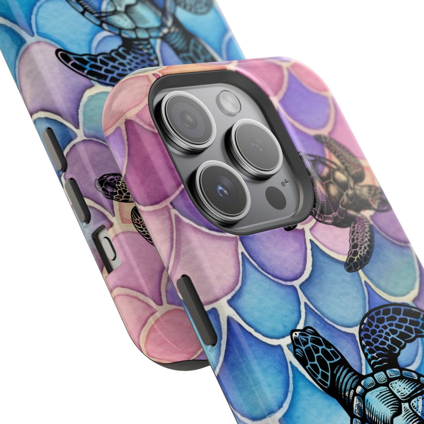 Sea Turtle Silhouette MagSafe® Compatible Tough Case for iPhone