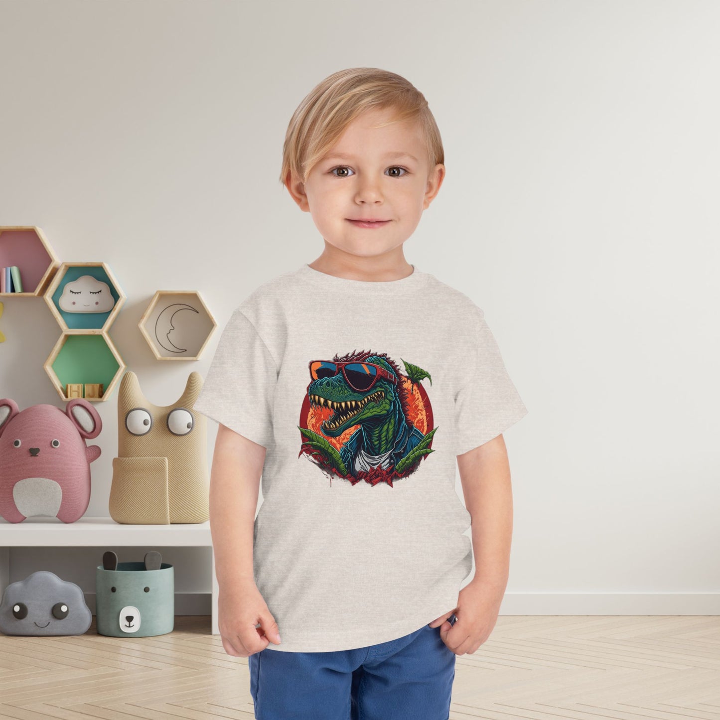 Cool Dinosaur Toddler Tee