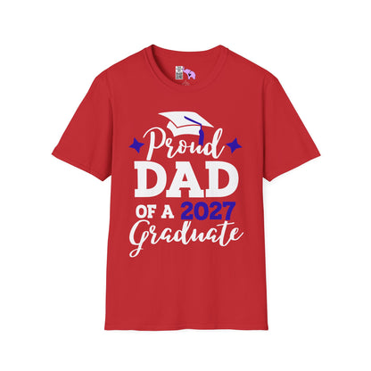 Proud Dad of a 2027 Graduate Adult T-shirt