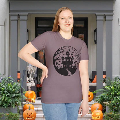 Haunted House on the Hill Adult T-shirt