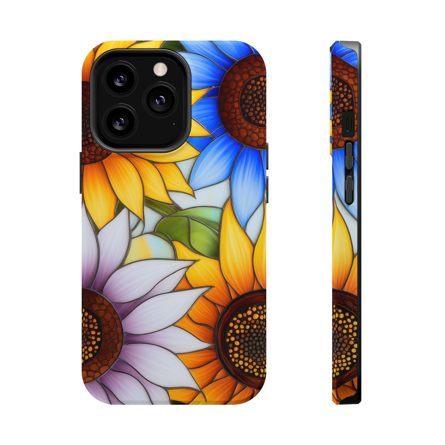 Colorful Sunflowers MagSafe® Compatible Tough Case for iPhone