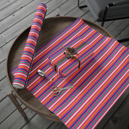 Striped Delight Wrapping Paper