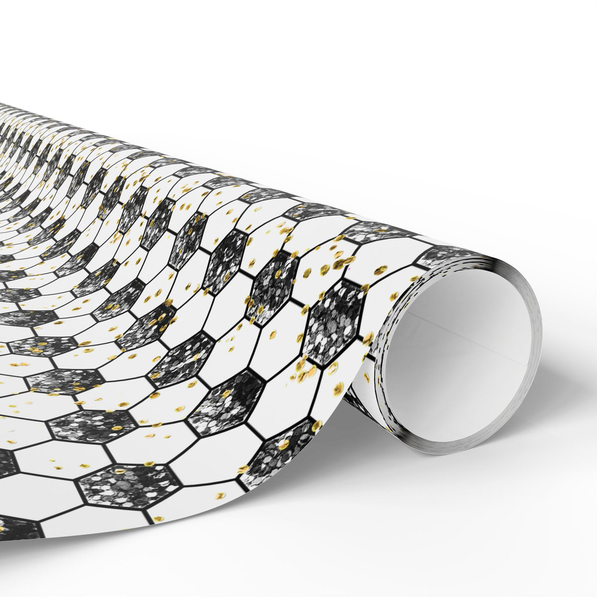 Soccer Gold Rush Wrapping Paper