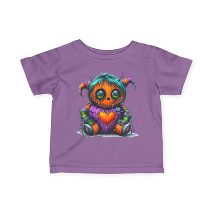 Patchwork Pumpkin Heart Infant T-Shirt