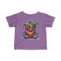 Patchwork Pumpkin Heart Infant T-Shirt
