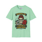 Running on Caffeine and Sarcasm (Roses) Adult T-shirt