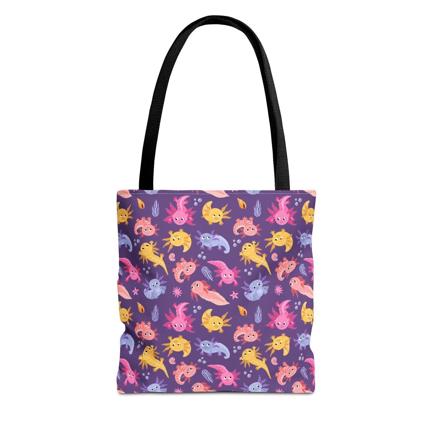Axolotl Adventures Canvas Tote Bag
