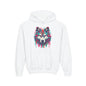 Colorful Wolf Youth Hoodie