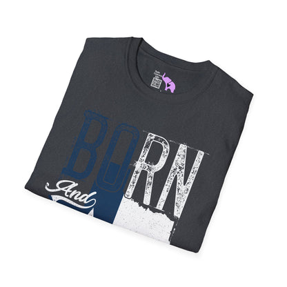 Texas Born and Raised Adult T-shirt