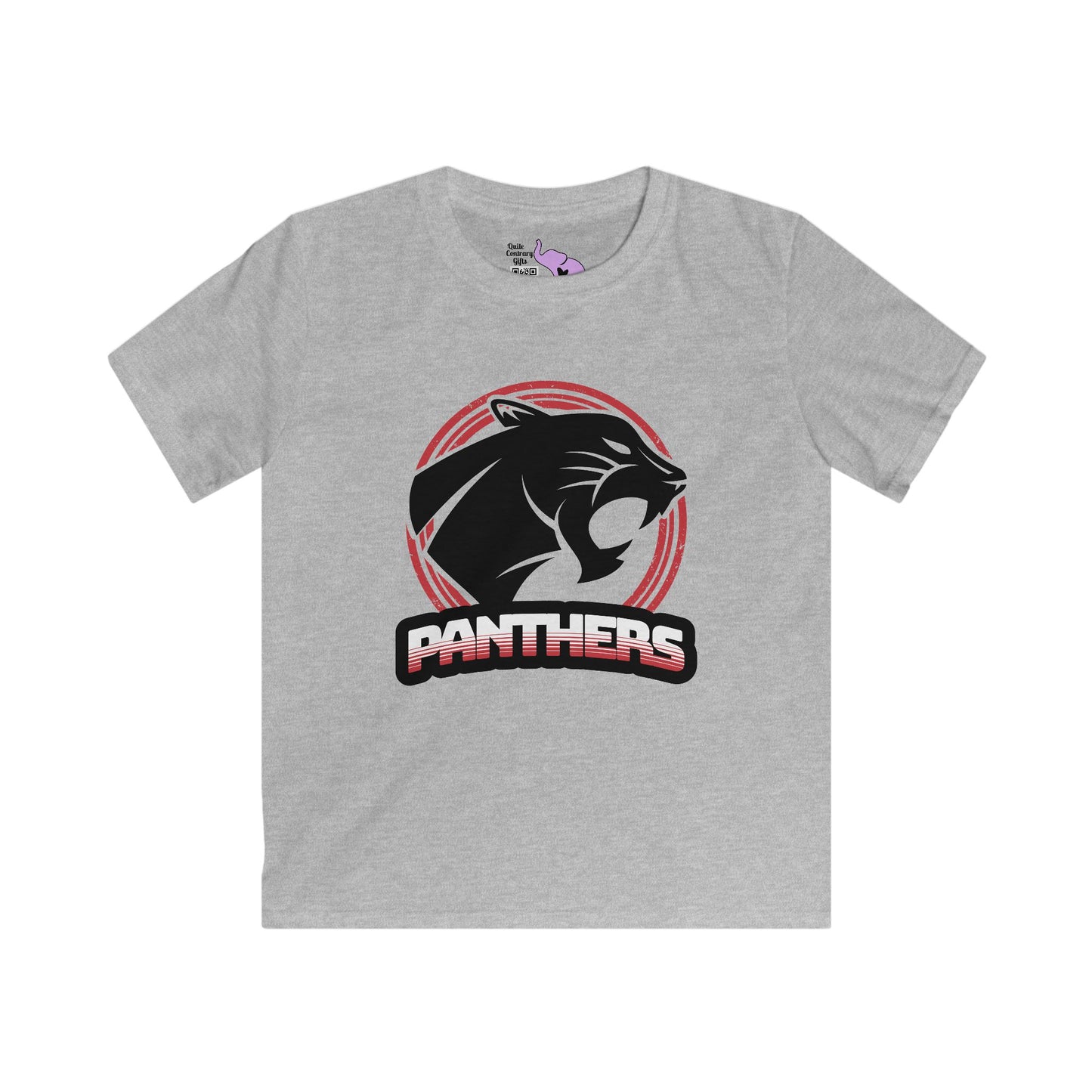 Panthers Circle Youth Softstyle Tee
