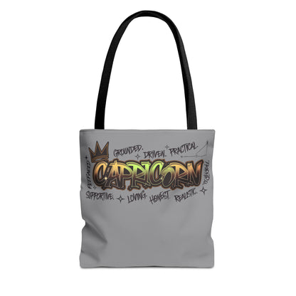 Capricorn Street Art Canvas Tote Bag