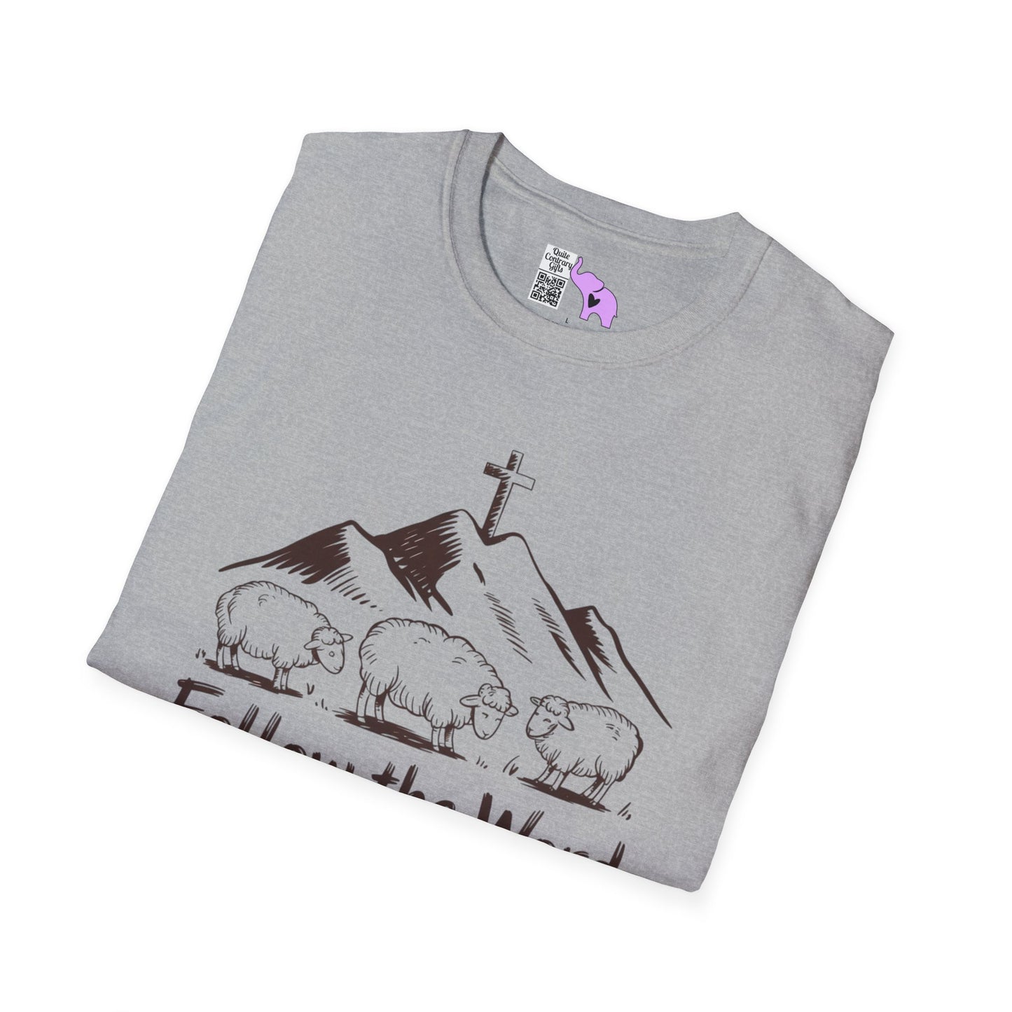 Follow The Word Not The Herd Adult T-shirt