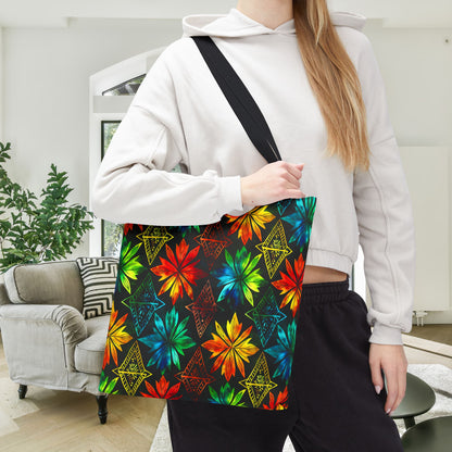 Celebration Mosaic Canvas Tote Bag