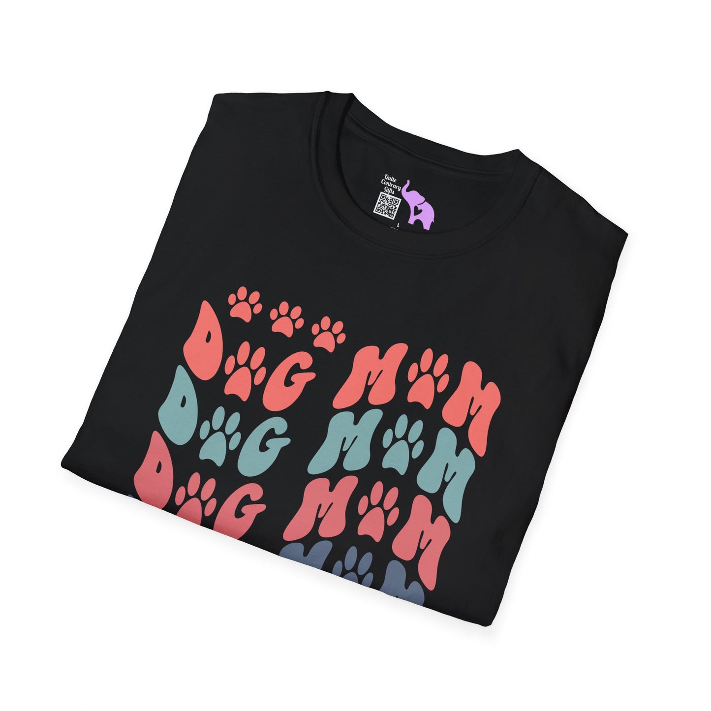 Dog Mom Adult T-shirt