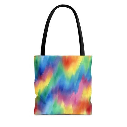 Colorwaves Canvas Tote Bag
