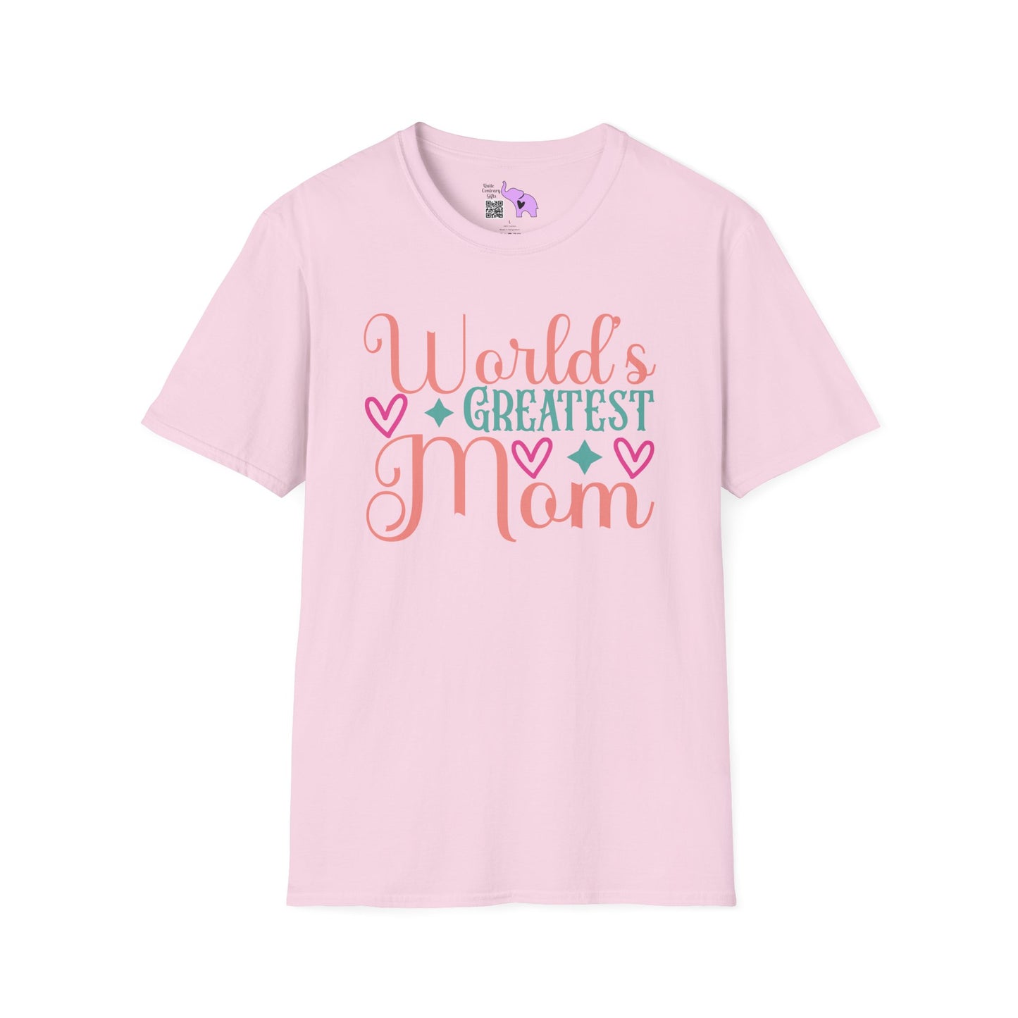World's Greatest Mom Adult T-shirt