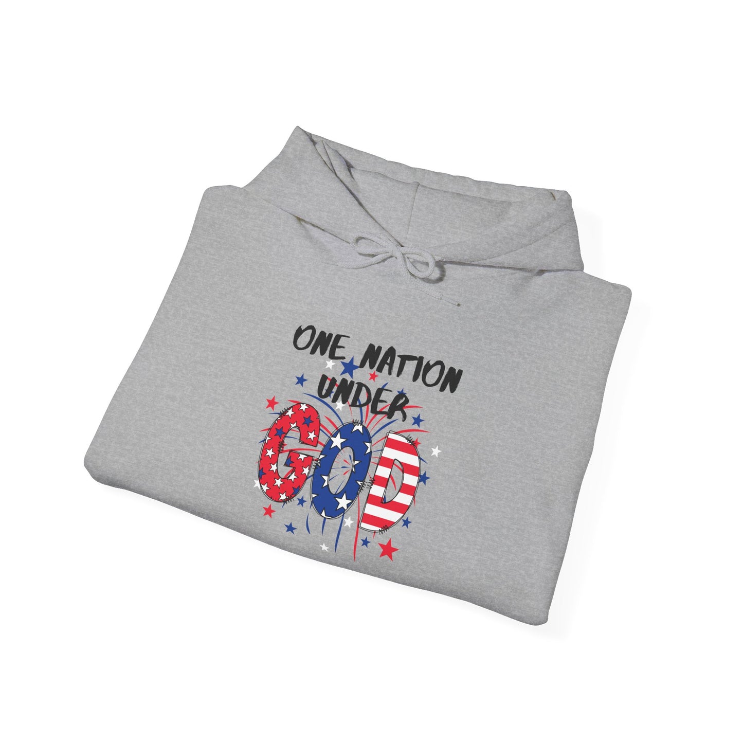 One Nation Under God Heavy Blend™ Hooded Sweatshirt