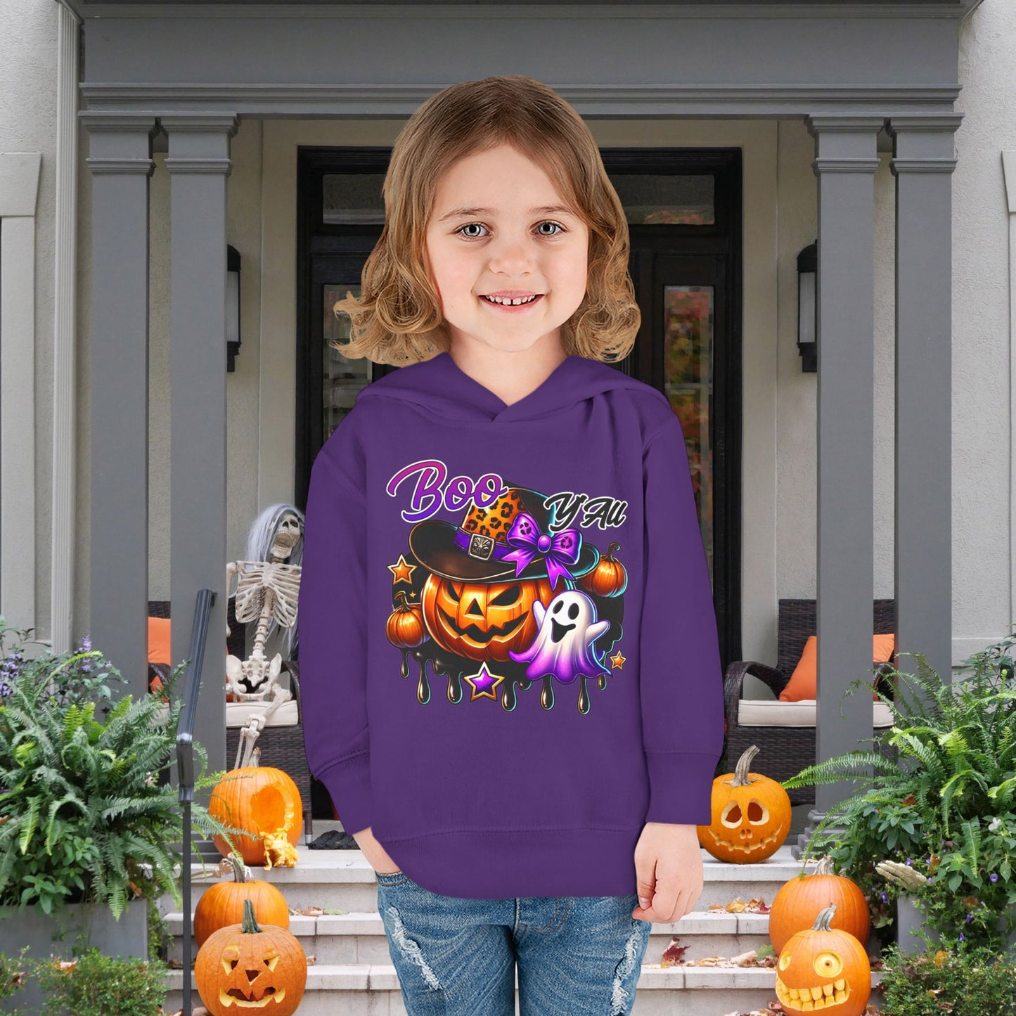 Boo Y'all Toddler Hoodie