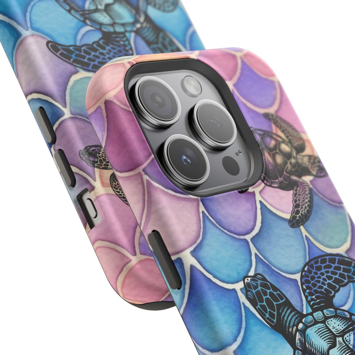 Sea Turtle Silhouette MagSafe® Compatible Tough Case for iPhone