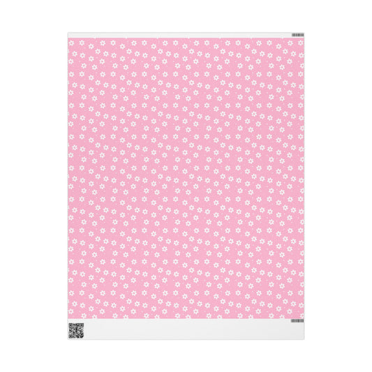 Pretty Petals & Dots Wrapping Paper