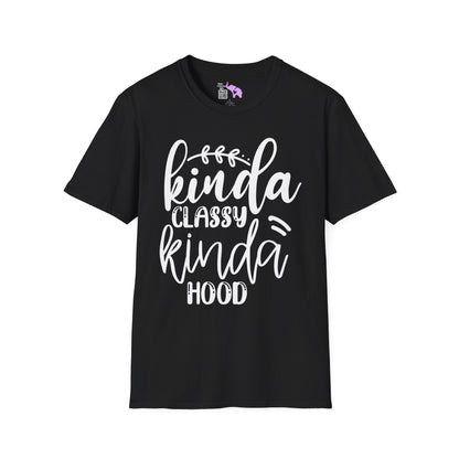Kinda Classy Kinda Hood Adult T-shirt